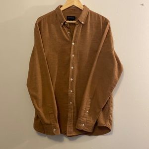Tweed Flannel Shirt | Camel | Men’s XL